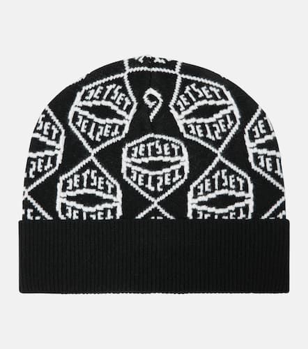 Jet Set Logo wool-blend beanie - Jet Set - Modalova