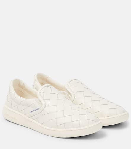 Sawyer leather slip-on sneakers - Bottega Veneta - Modalova