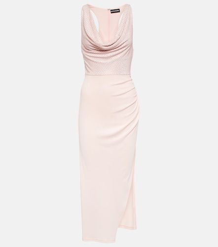 David Koma Abito midi con cristalli - David Koma - Modalova