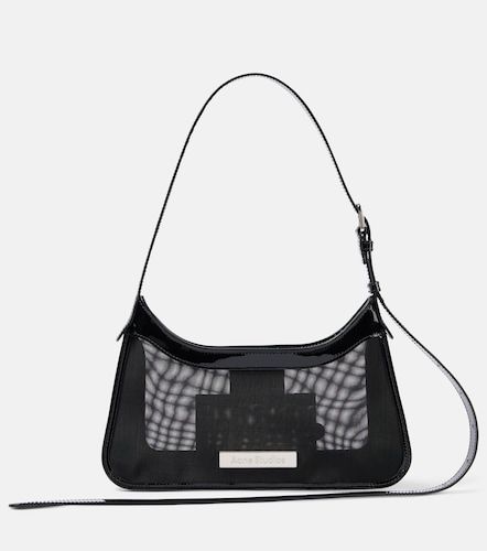 Bolso al hombro Platt de malla con piel - Acne Studios - Modalova