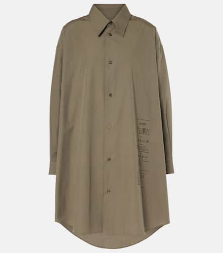 Cotton shirt dress - MM6 Maison Margiela - Modalova