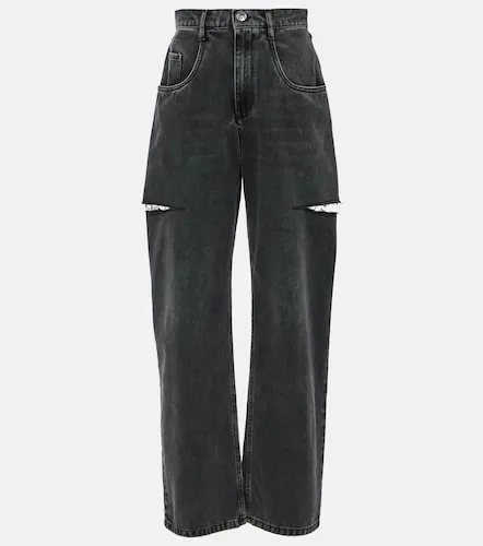 Jeans anchos con aberturas - Maison Margiela - Modalova