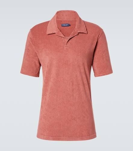 Faustino cotton-blend terry polo shirt - Frescobol Carioca - Modalova