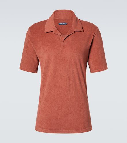 Faustino cotton-blend terry polo shirt - Frescobol Carioca - Modalova