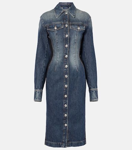 Abito midi Fiorito in denim - Sportmax - Modalova