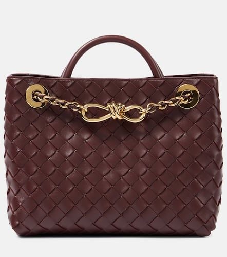 Andiamo Chain Knot Small leather tote bag - Bottega Veneta - Modalova