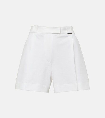 Shorts de algodón plisados - Brunello Cucinelli - Modalova