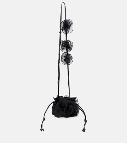 Magda Small floral-appliquÃ© silk bucket bag - Magda Butrym - Modalova