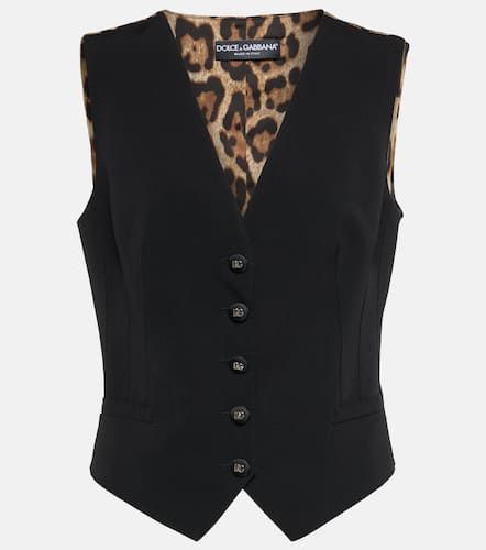 Dolce&Gabbana Wool-blend vest - Dolce&Gabbana - Modalova