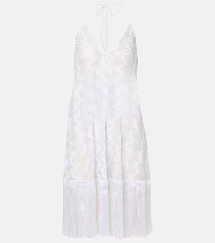 Midikleid Zigzag aus Häkelstrick - Missoni - Modalova