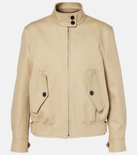 Chaqueta bomber de dril de algodón - Gucci - Modalova