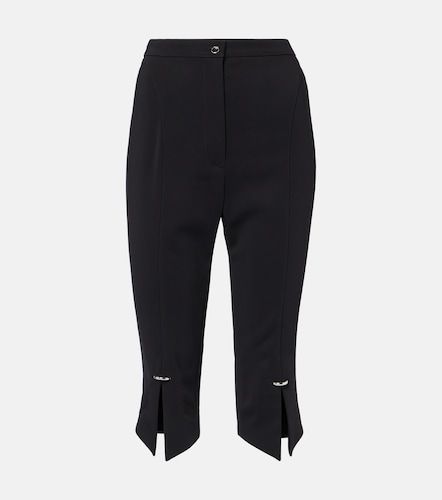 Mugler Pantalones capri perforados - Mugler - Modalova