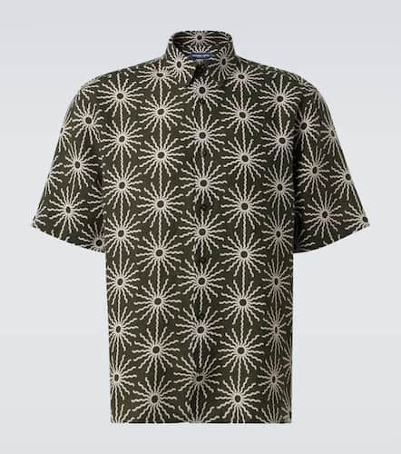 Castro printed linen bowling shirt - Frescobol Carioca - Modalova