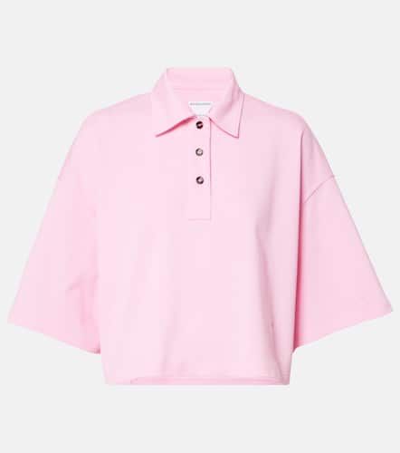 Polo raccourci en coton - Bottega Veneta - Modalova