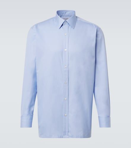 Camicia in popeline di cotone - Charvet - Modalova
