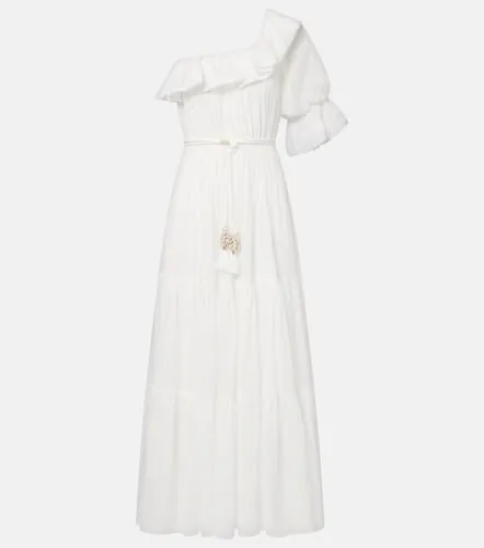 Jay ruffled cotton muslin maxi dress - Poupette St Barth - Modalova