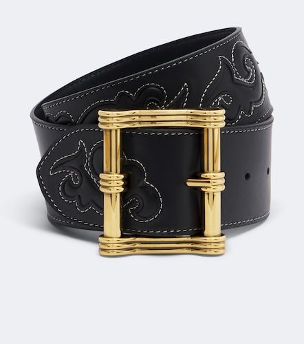 Etro Embroidered leather belt - Etro - Modalova