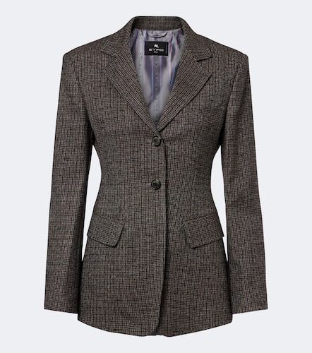 Etro Checked wool blazer - Etro - Modalova