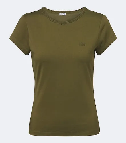 Camiseta Double L de jersey de algodón - Loewe - Modalova