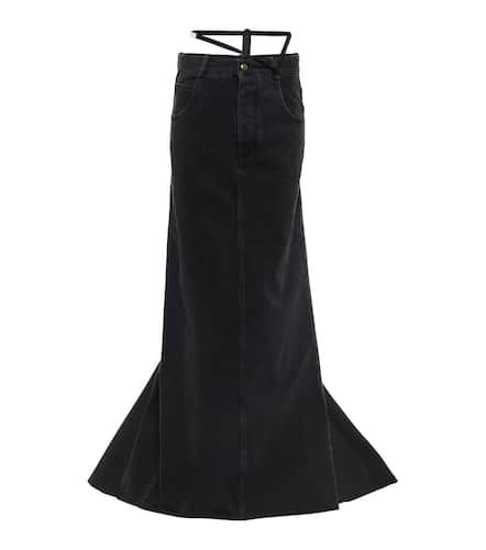 Goele denim maxi skirt - Ann Demeulemeester - Modalova