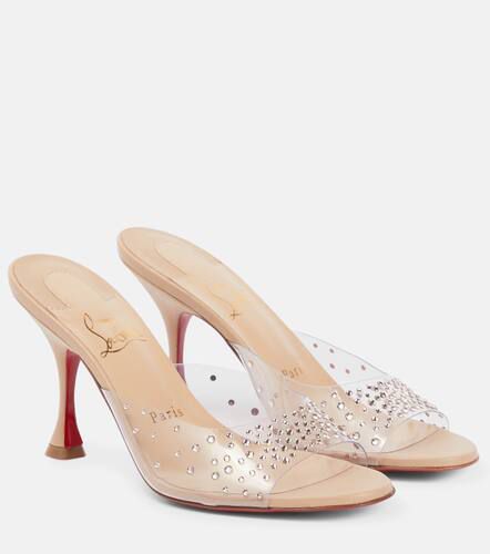 Nudes Degramule embellished mules - Christian Louboutin - Modalova