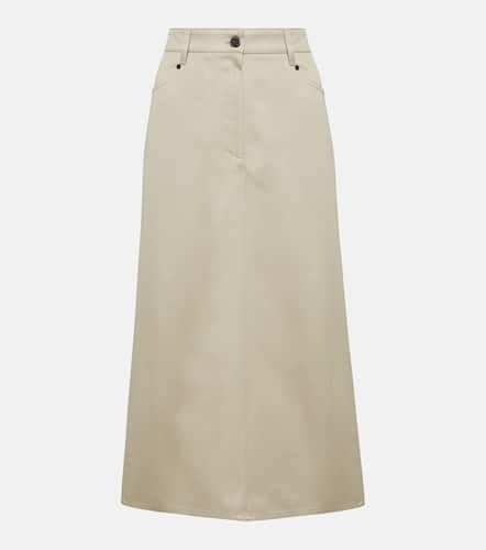 Brunello Cucinelli Denim midi skirt - Brunello Cucinelli - Modalova