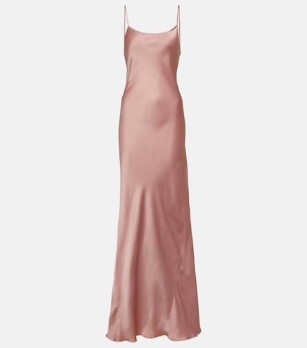 Abito lungo Cami in satin - Victoria Beckham - Modalova
