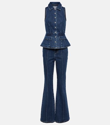 Self-Portrait Jumpsuit aus Denim - Self-Portrait - Modalova