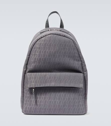 Zip N Flap logo jacquard backpack - Christian Louboutin - Modalova