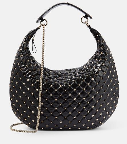 Rockstud Spike Medium leather shoulder bag - Valentino Garavani - Modalova