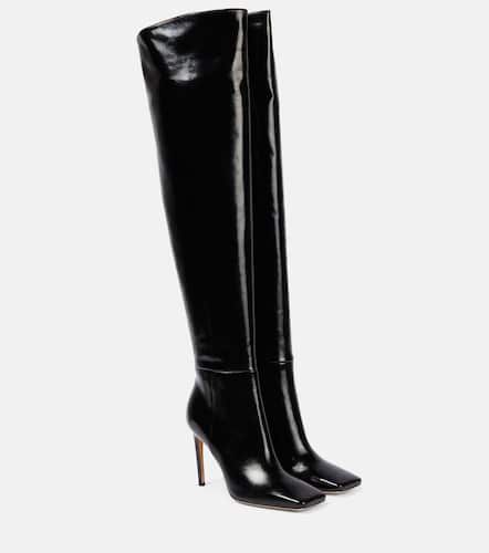 Christina leather over-the-knee boots - Gianvito Rossi - Modalova