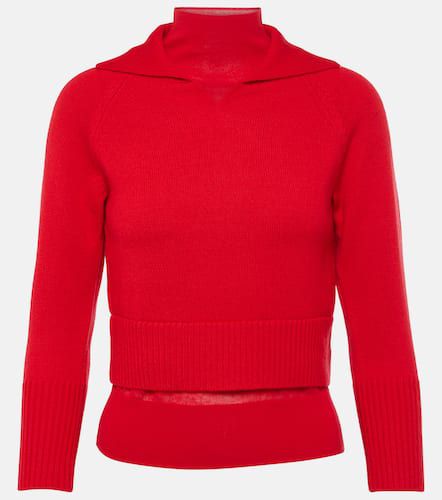 Layered wool sweater - Victoria Beckham - Modalova