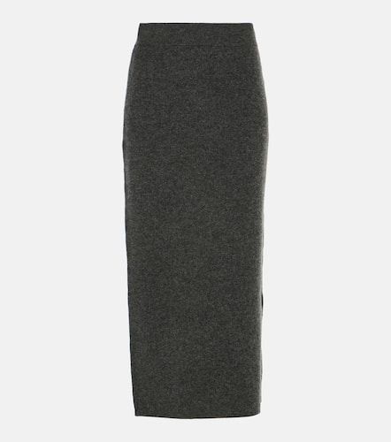 Wool and cashmere midi skirt - Jardin des Orangers - Modalova