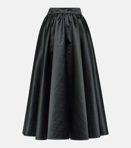 High-rise duchesse satin maxi skirt - Patou - Modalova