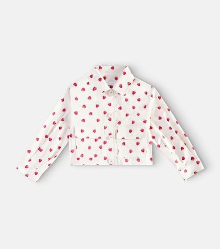 Chaqueta en mezcla de algodón estampada - Monnalisa - Modalova