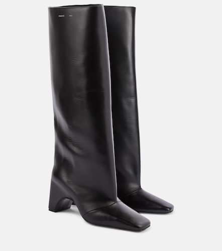 Bridge leather knee-high boots - Coperni - Modalova