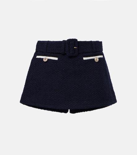 Self-Portrait Belted boucle skort - Self-Portrait - Modalova