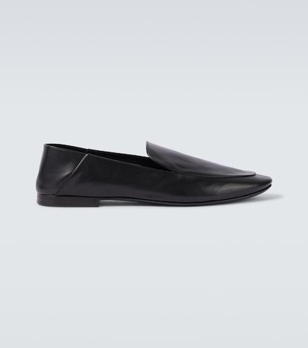 Alain leather slippers - Saint Laurent - Modalova