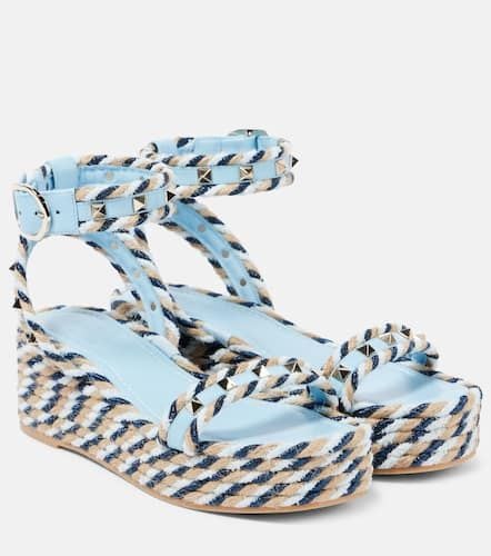 Rockstud Torchon espadrille sandals - Valentino Garavani - Modalova