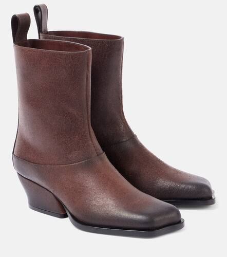 Loewe Onda 45 leather ankle boots - Loewe - Modalova