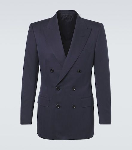 Double-breasted silk blazer - Tom Ford - Modalova