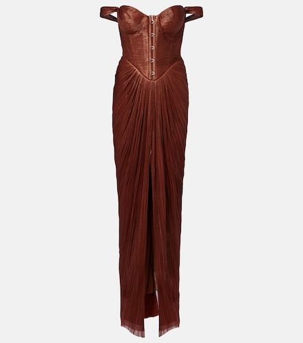 Susie silk bustier gown - Maria Lucia Hohan - Modalova