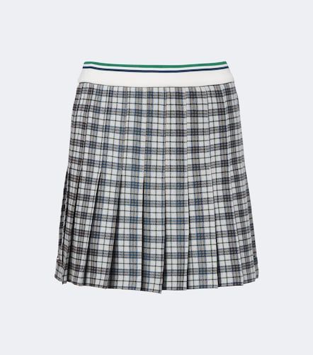 Minifalda plisada con Check - Burberry - Modalova