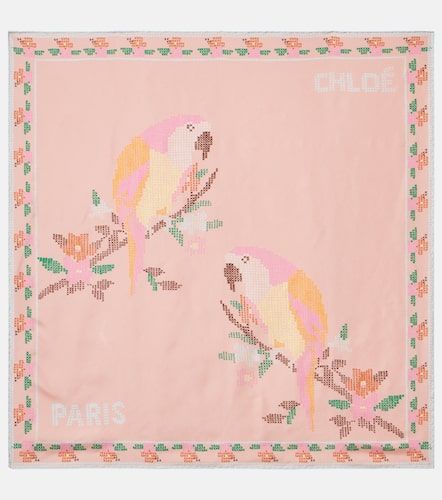 Chloé Tuch Chloé Parrot aus Seiden-Twill - Chloe - Modalova