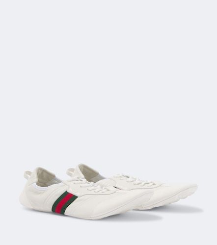 Sneakers Flex in pelle e suede - Gucci - Modalova