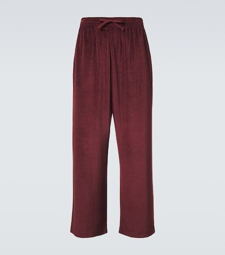 Gucci Silk-blend jersey sweatpants - Gucci - Modalova