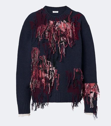 Erdem Pullover in lana con frange - Erdem - Modalova