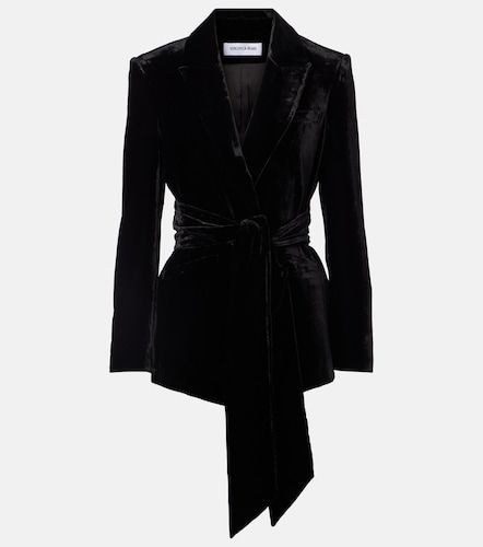 Blazer Issel de terciopelo - Veronica Beard - Modalova