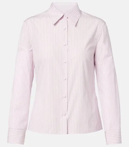 Camicia in popeline di cotone gessato - Calvin Klein Collection - Modalova