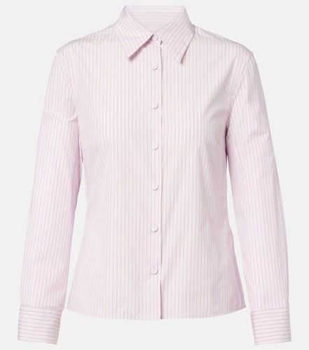 Camisa de popelín de algodón a rayas - Calvin Klein Collection - Modalova